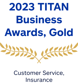 2023 TITAN Business Awards, Customer Service Insurance, Gold